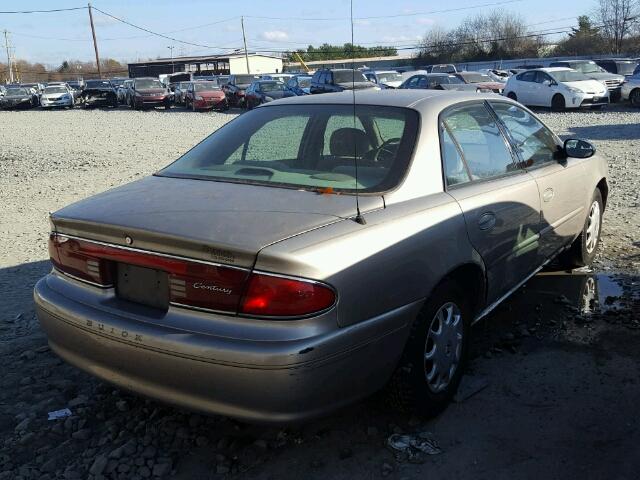 2G4WS52J731156371 - 2003 BUICK CENTURY CU TAN photo 4