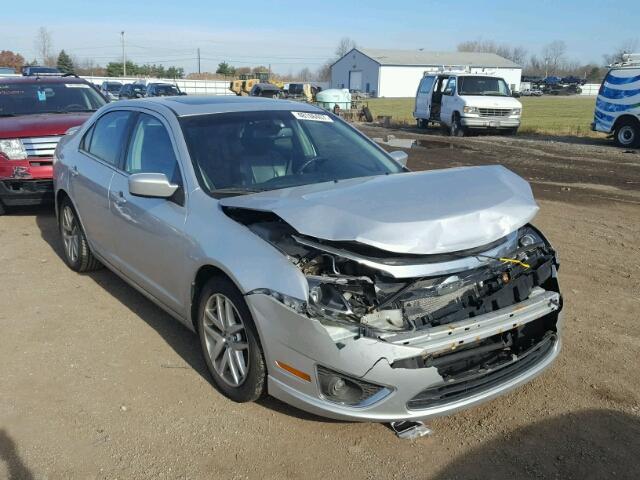 3FAHP0JA1CR257782 - 2012 FORD FUSION SEL SILVER photo 1