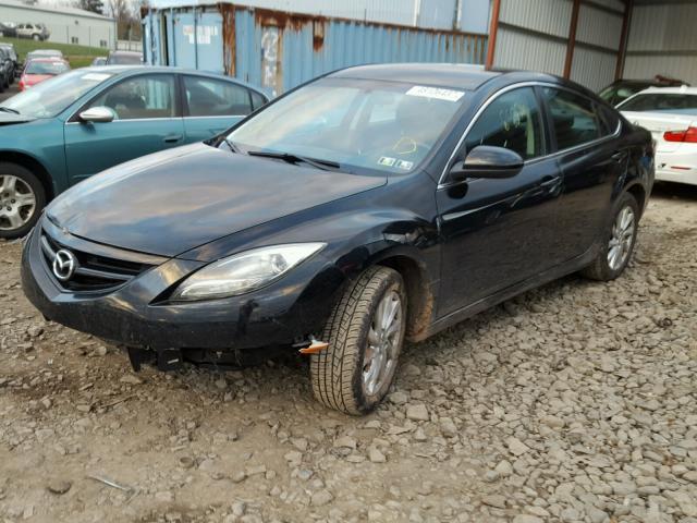 1YVHZ8CH1B5M05292 - 2011 MAZDA 6 I BLACK photo 2