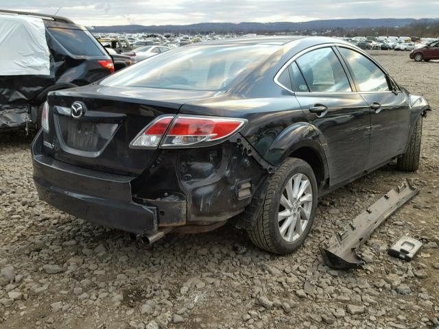 1YVHZ8CH1B5M05292 - 2011 MAZDA 6 I BLACK photo 4