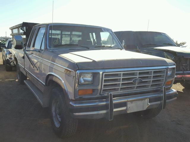 1FTHX25LXDKA16021 - 1983 FORD F250 BROWN photo 1