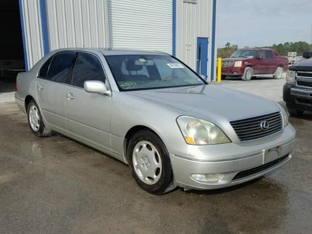 JTHBN30F910009795 - 2001 LEXUS LS 430 SILVER photo 1