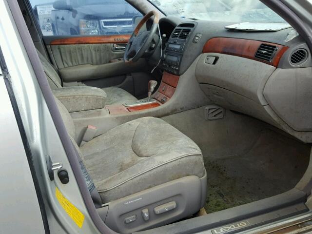 JTHBN30F910009795 - 2001 LEXUS LS 430 SILVER photo 5