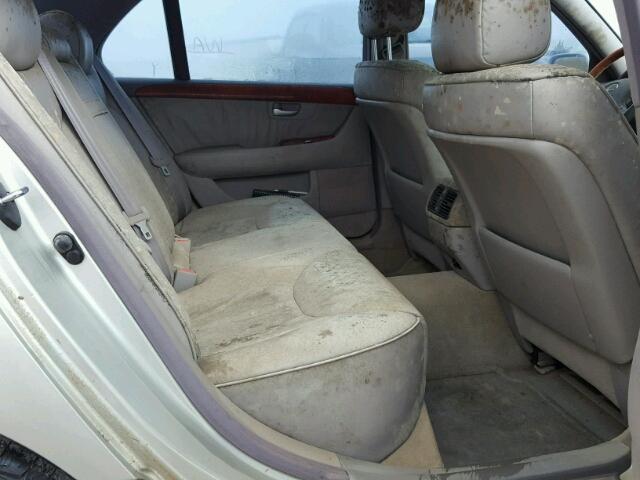 JTHBN30F910009795 - 2001 LEXUS LS 430 SILVER photo 6