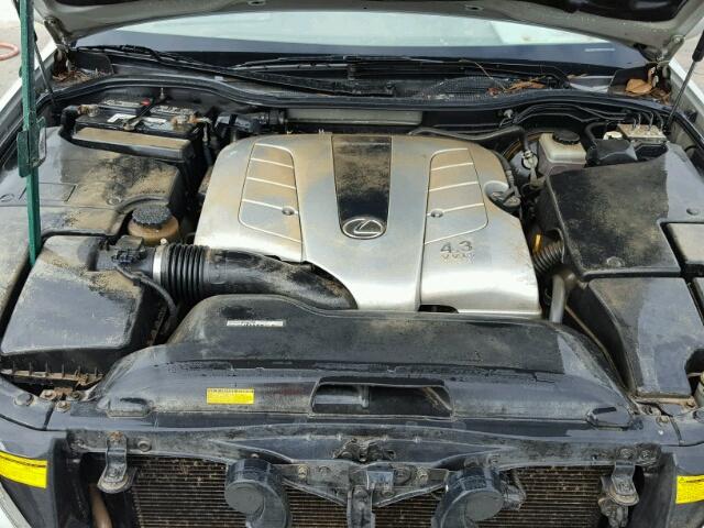 JTHBN30F910009795 - 2001 LEXUS LS 430 SILVER photo 7