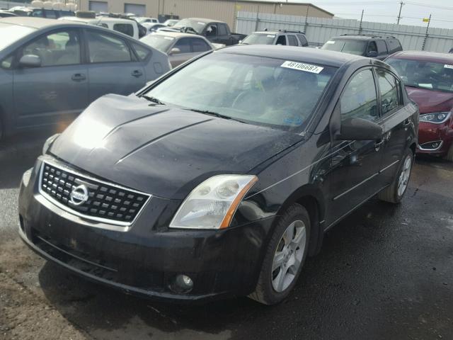 3N1AB61E88L658758 - 2008 NISSAN SENTRA 2.0 BLACK photo 2