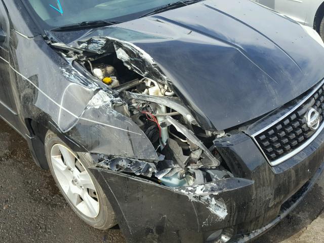 3N1AB61E88L658758 - 2008 NISSAN SENTRA 2.0 BLACK photo 9