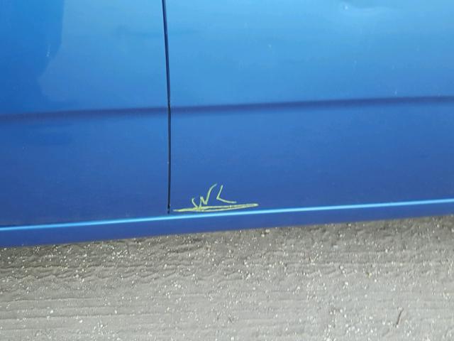 KL1TD52605B348268 - 2005 CHEVROLET AVEO BASE Niebieski zdjęcie 9