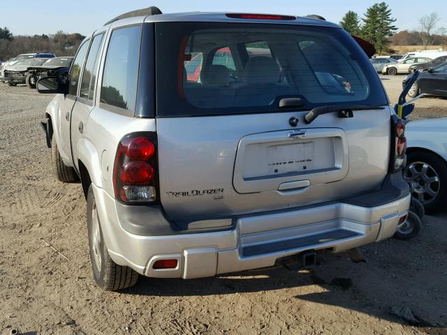 1GNDT13S082176596 - 2008 CHEVROLET TRAILBLAZE GOLD photo 3