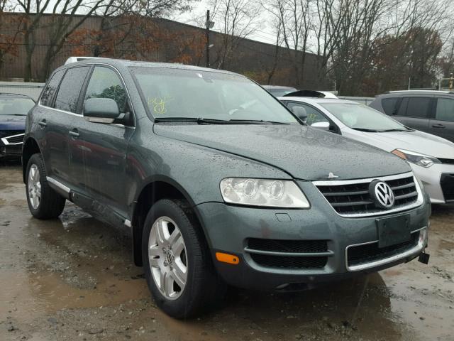 WVGMM77L35D012654 - 2005 VOLKSWAGEN TOUAREG 4. GREEN photo 1