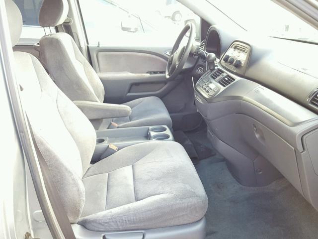 5FNRL38435B052898 - 2005 HONDA ODYSSEY EX GRAY photo 5