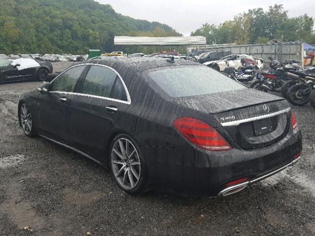 WDDUG6GB5JA348496 - 2018 MERCEDES-BENZ S 450 BLACK photo 3