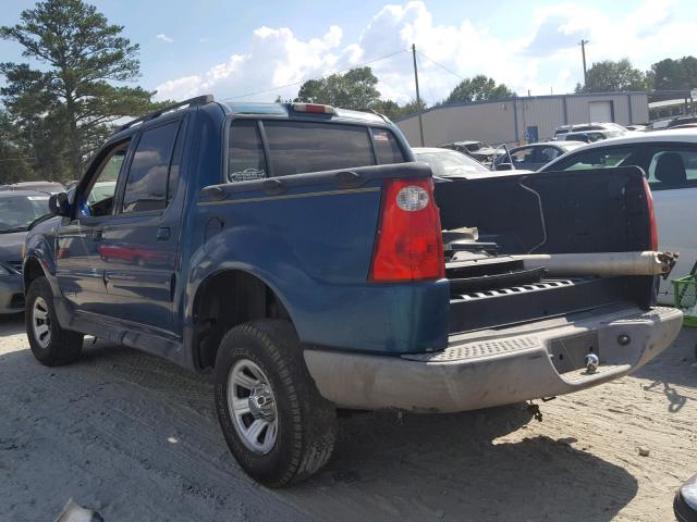 1FMZU67E21UA74347 - 2001 FORD EXPLORER S BLUE photo 3