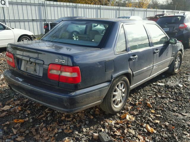 YV1LS5540W1427224 - 1998 VOLVO S70 BLUE photo 4