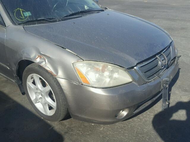 1N4BL11D93C173810 - 2003 NISSAN ALTIMA SE GRAY photo 9