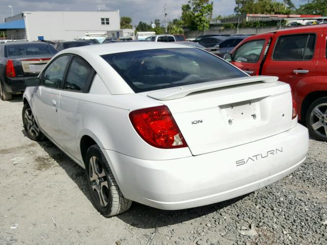 1G8AM12F35Z169927 - 2005 SATURN ION LEVEL WHITE photo 3