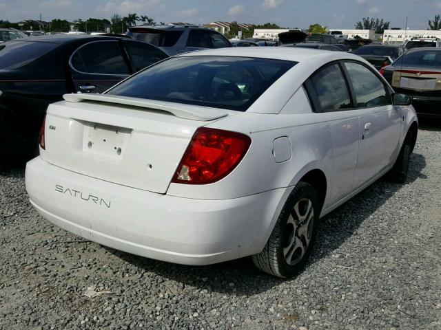 1G8AM12F35Z169927 - 2005 SATURN ION LEVEL WHITE photo 4