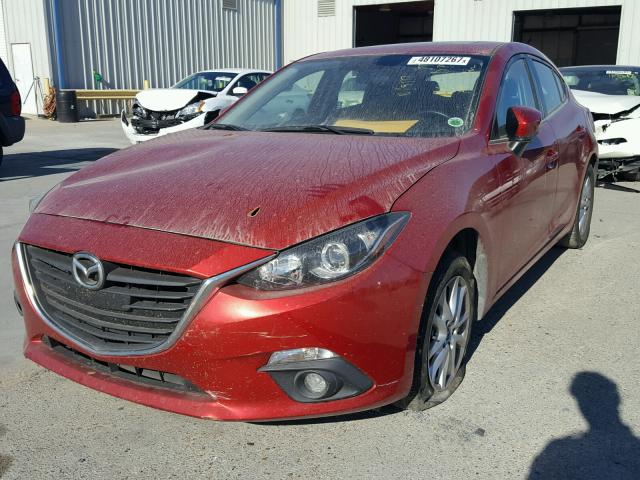 3MZBM1M72FM202402 - 2015 MAZDA 3 GRAND TO RED photo 2