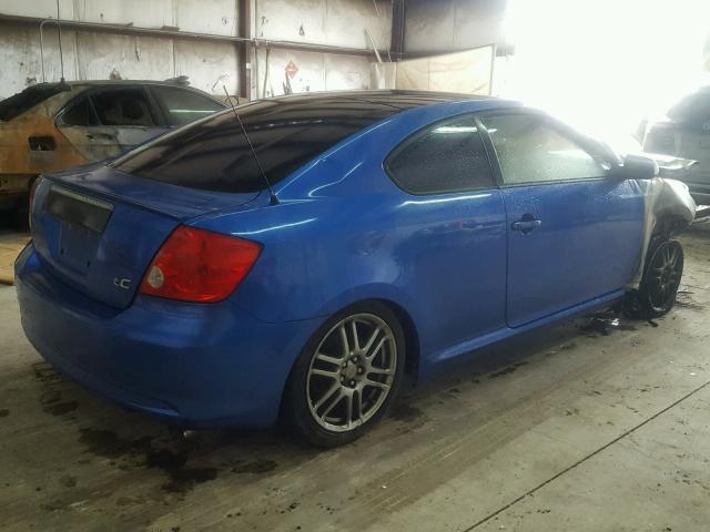 JTKDE167560137918 - 2006 TOYOTA SCION TC 蓝色 照片 4