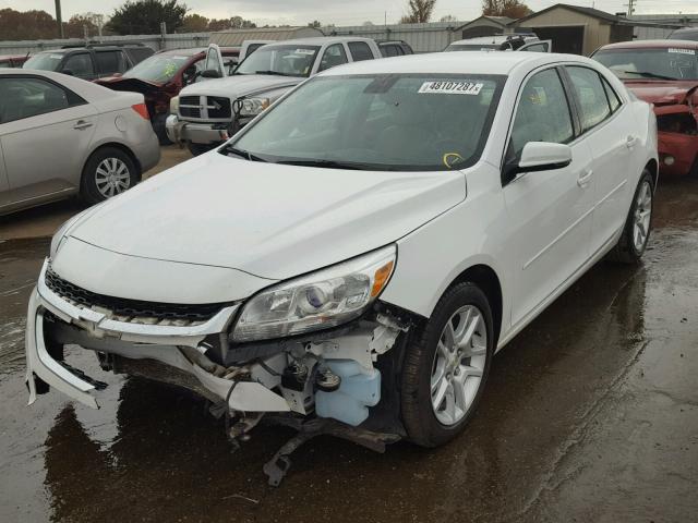 1G11C5SL6EF153706 - 2014 CHEVROLET MALIBU 1LT WHITE photo 2