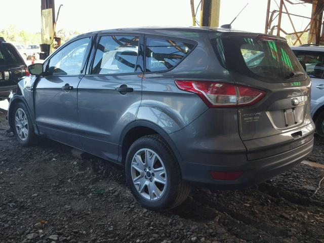 1FMCU0F75EUC42350 - 2014 FORD ESCAPE S GRAY photo 3