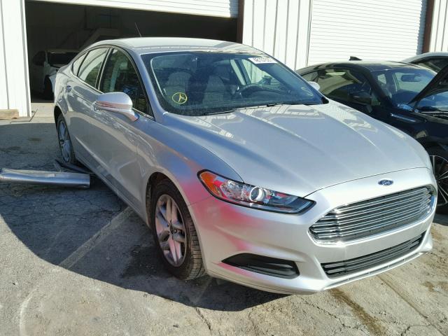 3FA6P0H7XGR350131 - 2016 FORD FUSION SE SILVER photo 1