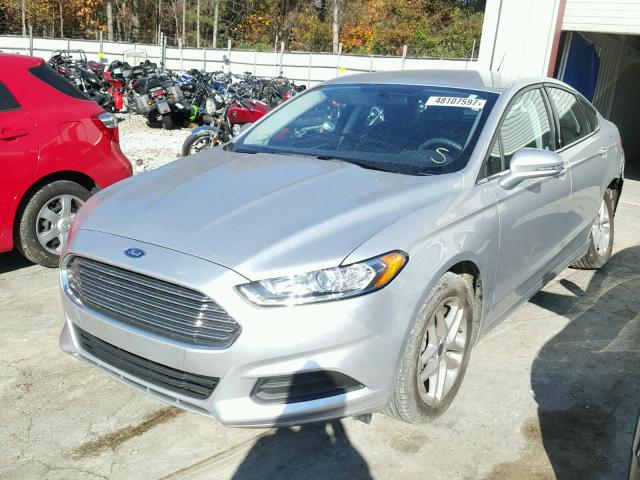 3FA6P0H7XGR350131 - 2016 FORD FUSION SE SILVER photo 2