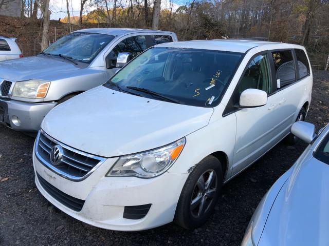 2V8HW54X99R503362 - 2009 VOLKSWAGEN ROUTAN SEL WHITE photo 2