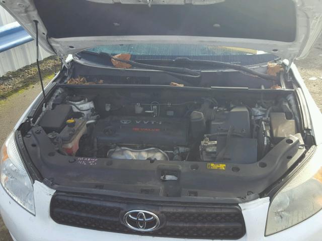 JTMZD33VX86066472 - 2008 TOYOTA RAV4 WHITE photo 7