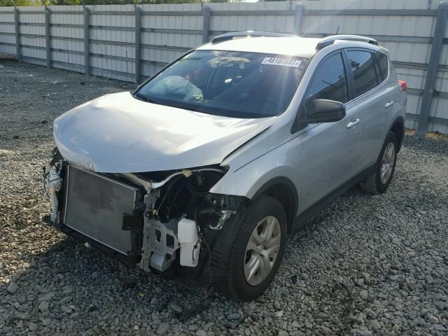 JTMZFREV1FD064788 - 2015 TOYOTA RAV4 LE SILVER photo 2