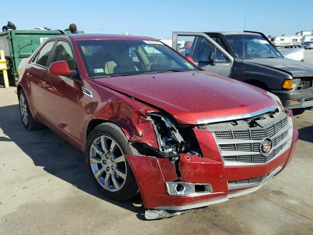 1G6DJ577990111029 - 2009 CADILLAC CTS RED photo 1