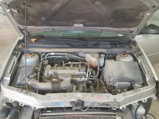 1G1ZS58F38F141251 - 2008 CHEVROLET MALIBU LS SILVER photo 7