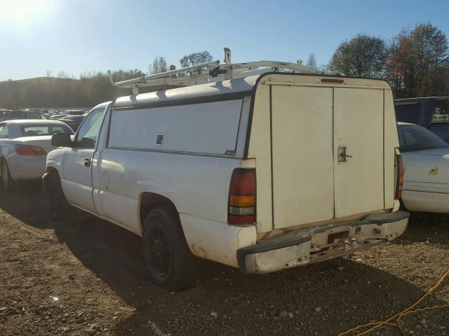 1GTEC14V36E118435 - 2006 GMC NEW SIERRA WHITE photo 3