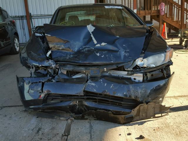 1HGFA16857L034410 - 2007 HONDA CIVIC EX Қара фото 9