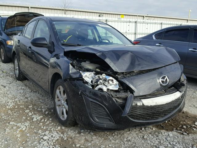 JM1BL1SFXA1258965 - 2010 MAZDA 3 I BLACK photo 1