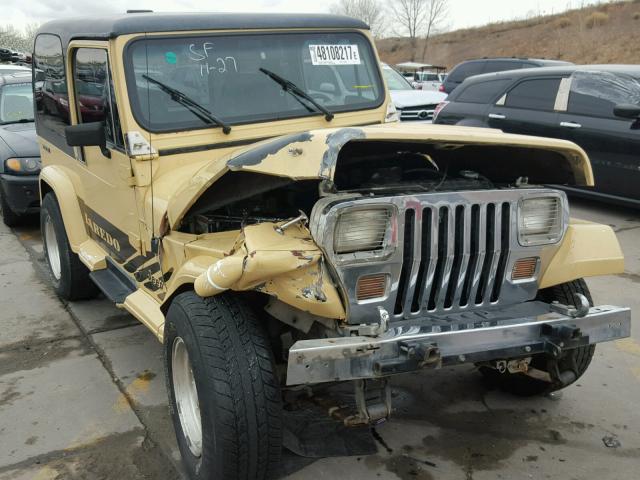 2J4FY59M3KJ107339 - 1989 JEEP WRANGLER / YELLOW photo 1