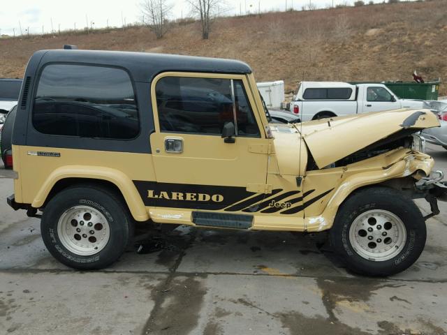 2J4FY59M3KJ107339 - 1989 JEEP WRANGLER / YELLOW photo 10