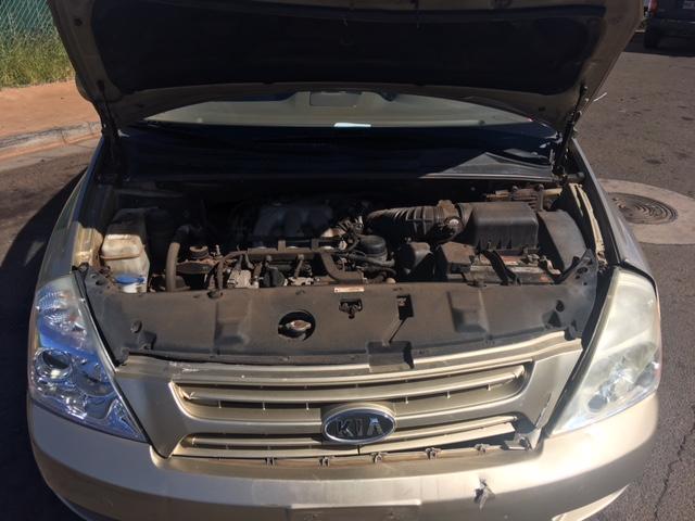 KNDMB233286208127 - 2008 KIA SEDONA EX GOLD photo 7