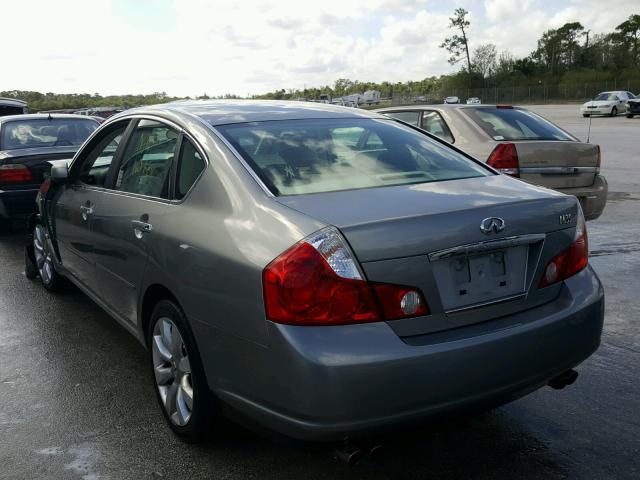 JNKAY01EX6M113252 - 2006 INFINITI M35 BASE GRAY photo 3