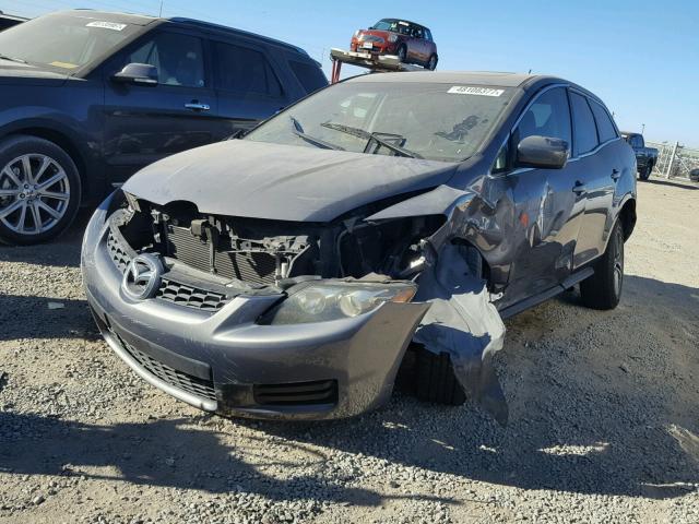 JM3ER29L070145755 - 2007 MAZDA CX-7 GRAY photo 2