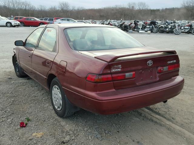 4T1BG22K4XU607970 - 1999 TOYOTA CAMRY CE BURGUNDY photo 3