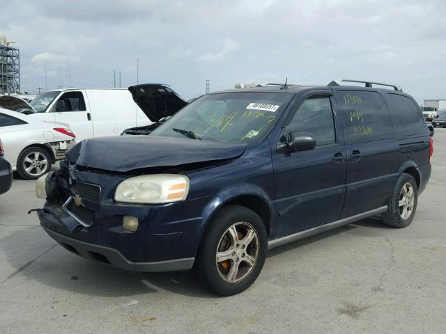 1GNDV33L35D229709 - 2005 CHEVROLET UPLANDER L BLUE photo 2