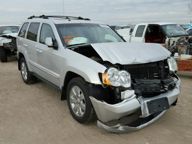 1J8HR58P49C520665 - 2009 JEEP GRAND CHER SILVER photo 1