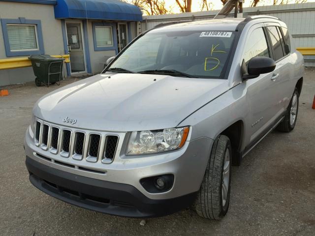 1J4NT1FB9BD248880 - 2011 JEEP COMPASS SP SILVER photo 2