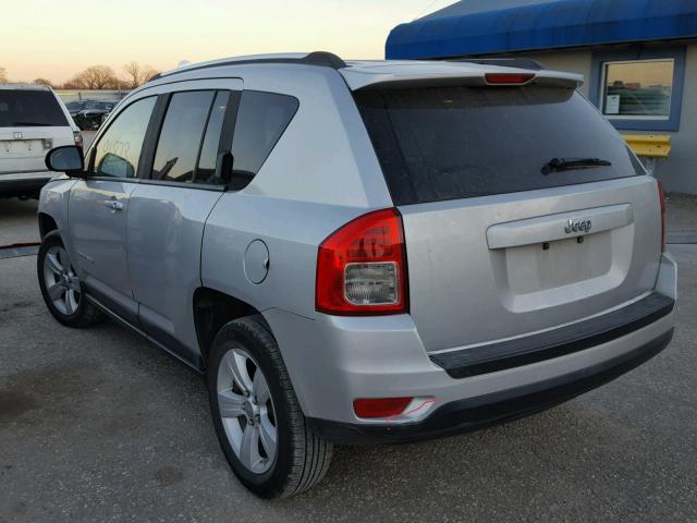 1J4NT1FB9BD248880 - 2011 JEEP COMPASS SP SILVER photo 3
