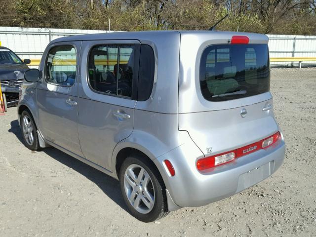 JN8AZ28R39T127639 - 2009 NISSAN CUBE BASE SILVER photo 3