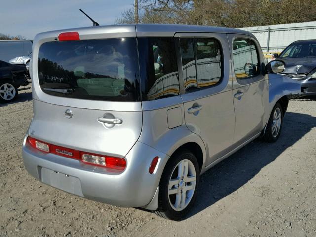 JN8AZ28R39T127639 - 2009 NISSAN CUBE BASE SILVER photo 4