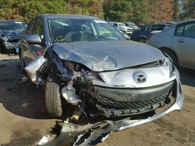 JM1BL1TF0D1750083 - 2013 MAZDA 3 I GRAY photo 1