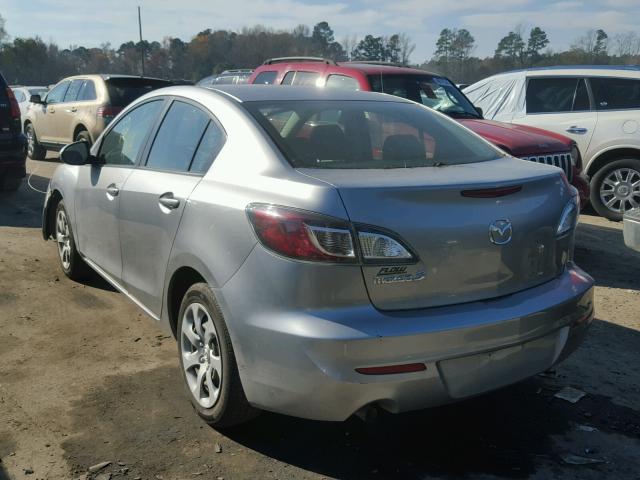 JM1BL1TF0D1750083 - 2013 MAZDA 3 I GRAY photo 3