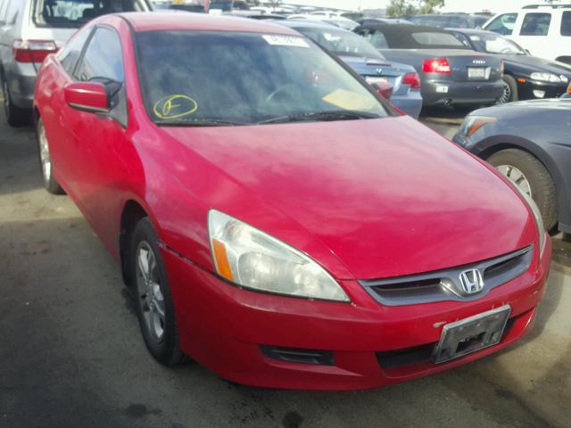 1HGCM72317A012715 - 2007 HONDA ACCORD LX RED photo 1